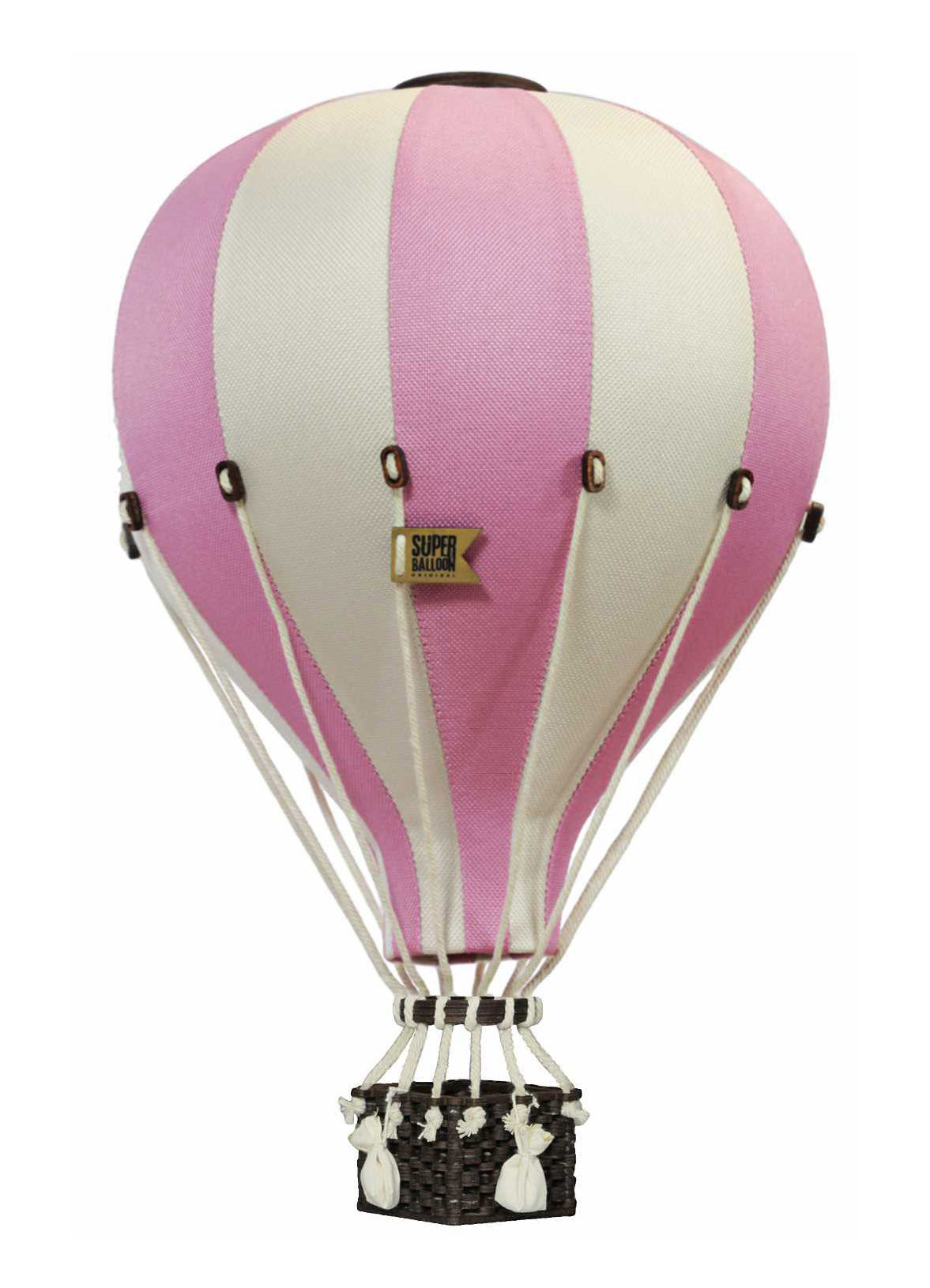 Pink Hot Air Balloon Decoration | Perfect for Nursery & Kids Room