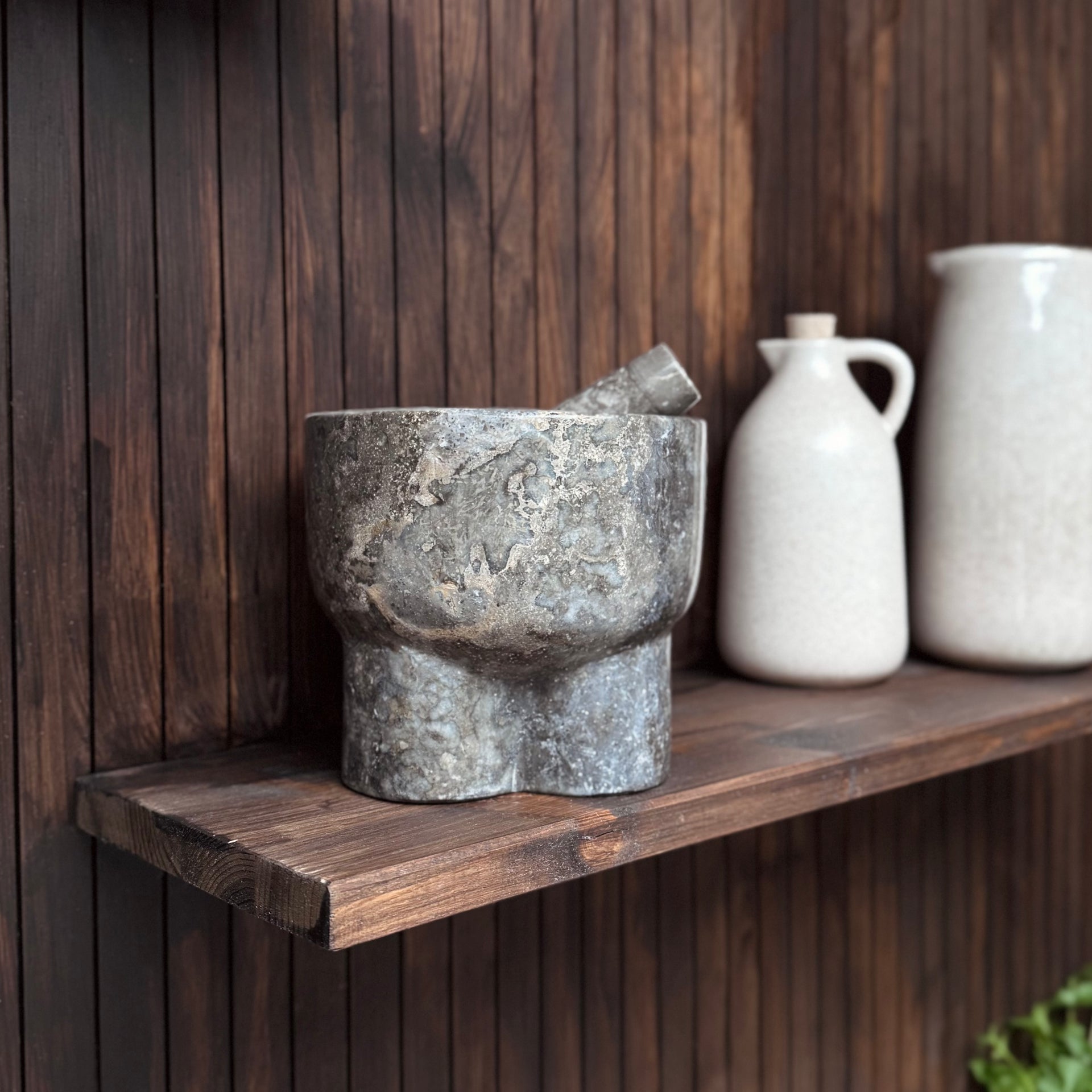 Marble mortar